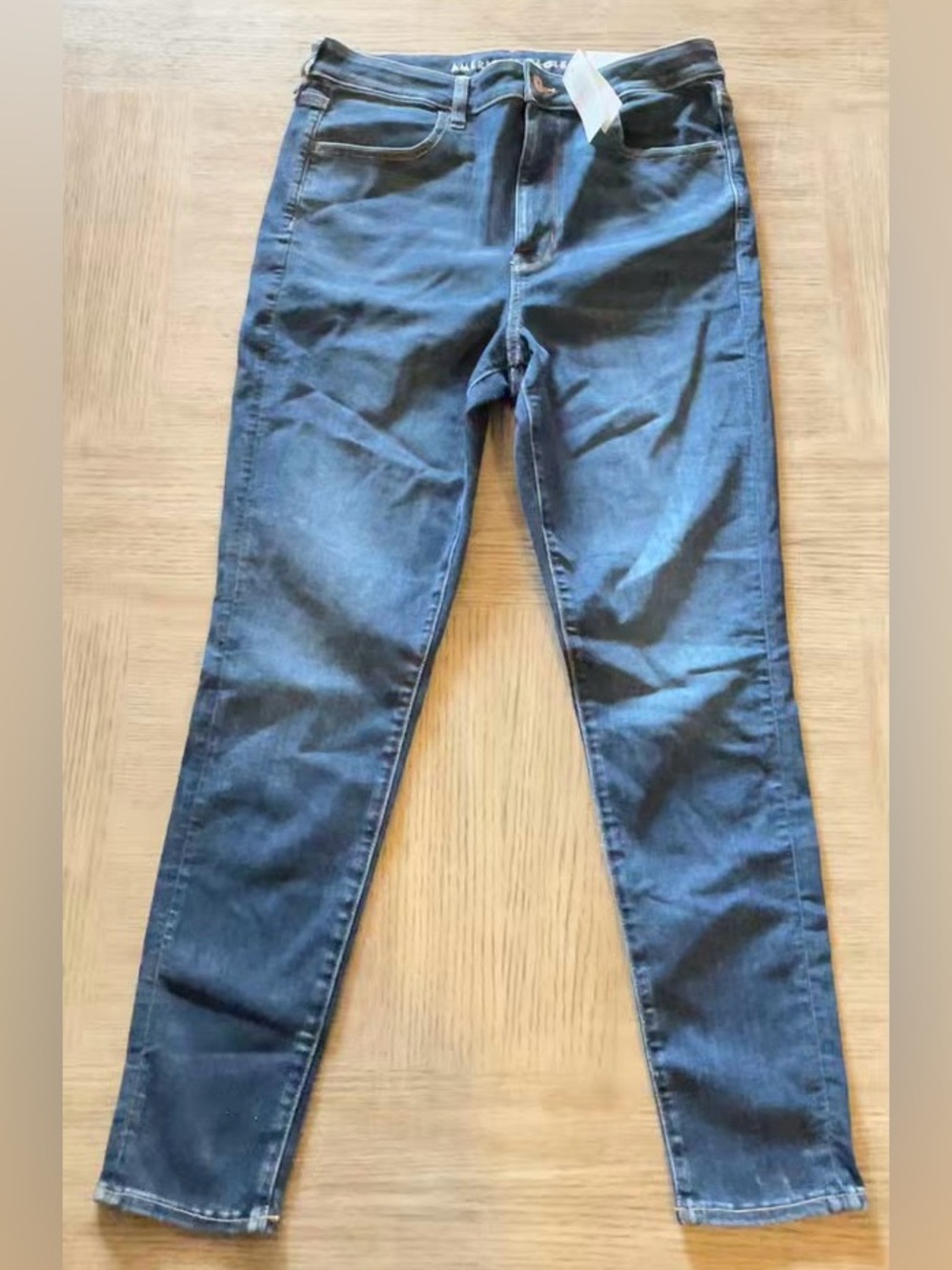 NWT American Eagle Next Level Stretch Super Hi-Rise Jegging Jeans Size 14 R